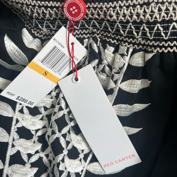 NWT Red Carter off the shoulder dress sz small - Picture 4 of 4